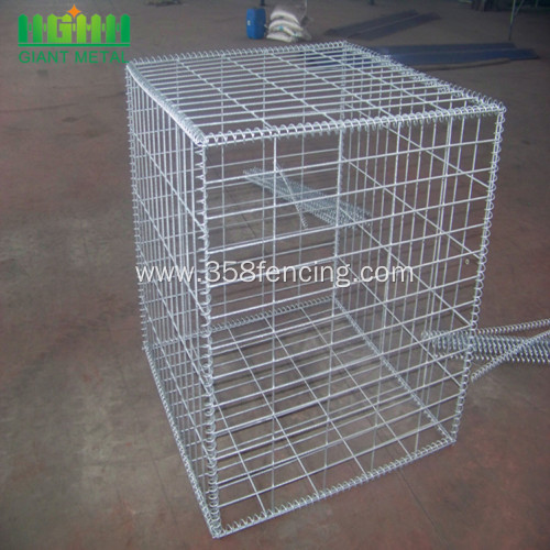 High quality galvanized welded wire mesh/gabion cage factory